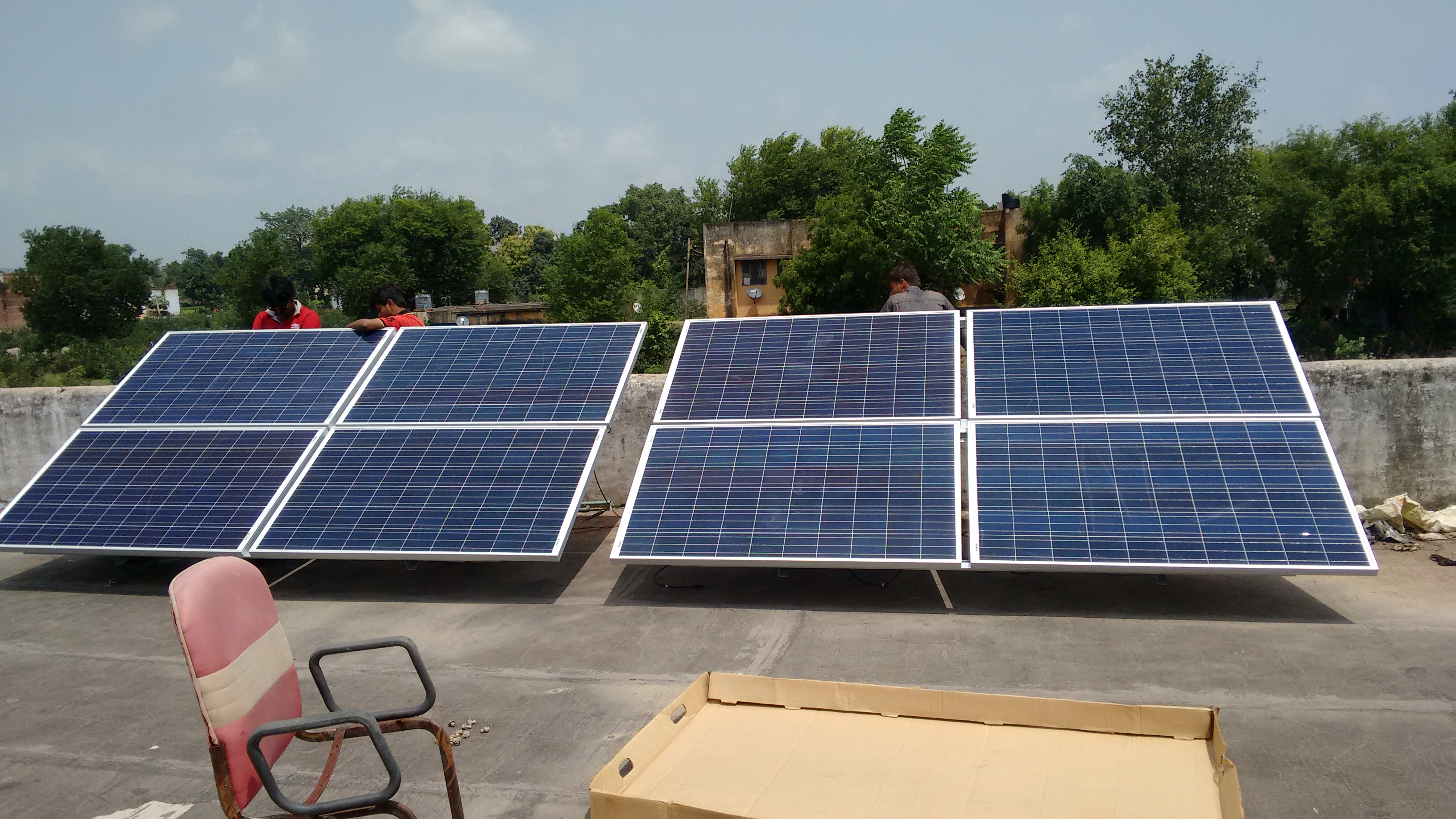 aedei solar site visiting images